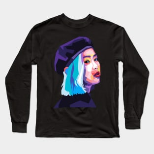 Itzy ryujin portrait Long Sleeve T-Shirt